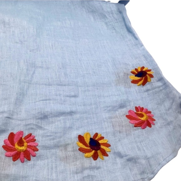 🆕{Philosophy} Embroidered Linen Dress - Picture 13 of 14